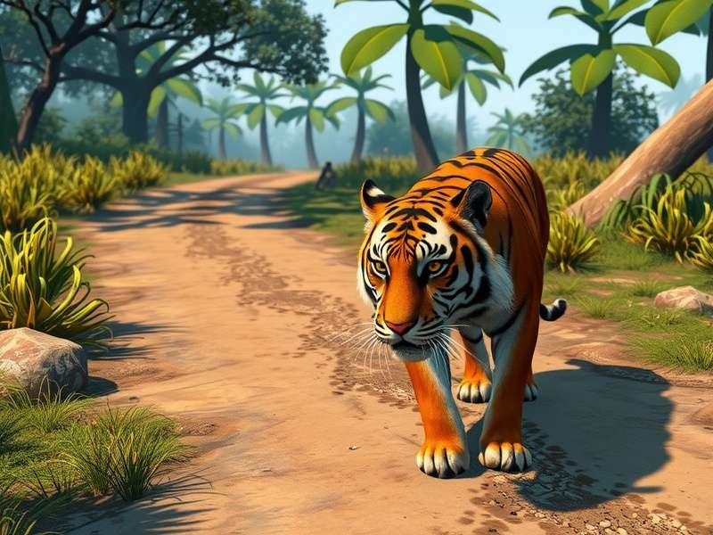 Majestic Tiger Safari graphics